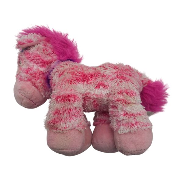 Pink & Purple Animal Alley Plush Horse Stuffed Animal Toy From Toys R Us - Picture 3 of 5